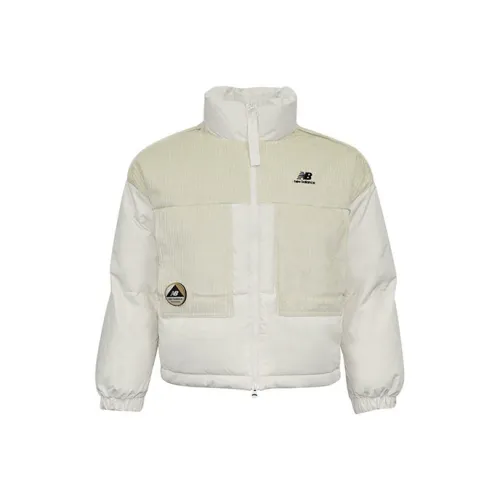 New Balance Down Jackets Women's Beige Yellow