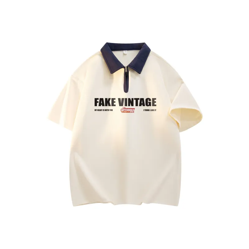 FAKE VINTAGE Polo Shirts Unisex-7