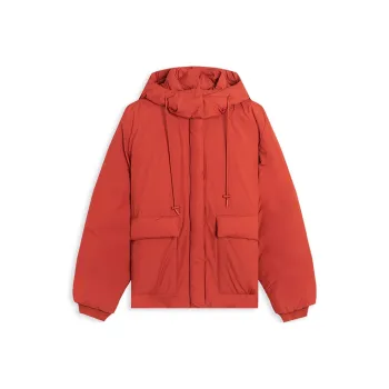 KENZO Winter Down Jacket Women's Orange Red