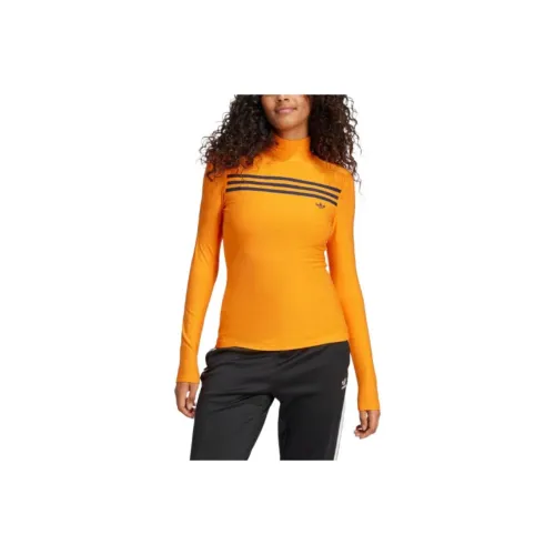 Adidas Originals 70s FW24 T Shirt Women's Unity Orange