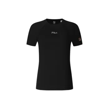 FILA Fitness Raglan Sleeve T Shirt Women's Pitch Black