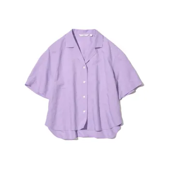 UNIQLO Shirts Women's Light Blue Purple