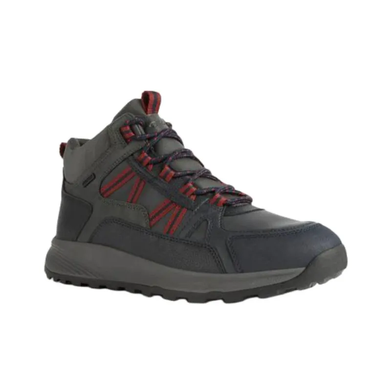 GEOX Terrestre Ab Mid Top Casual Shoes Men's Gray-1