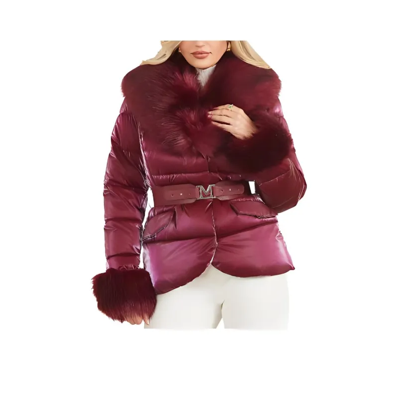 GUESS Jackets Coats Women's Purple-0