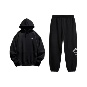 LiNing Sports Fashion Collection Casual Sportswear Men's Black