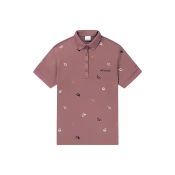 Columbia Polo Shirt Women's Brown