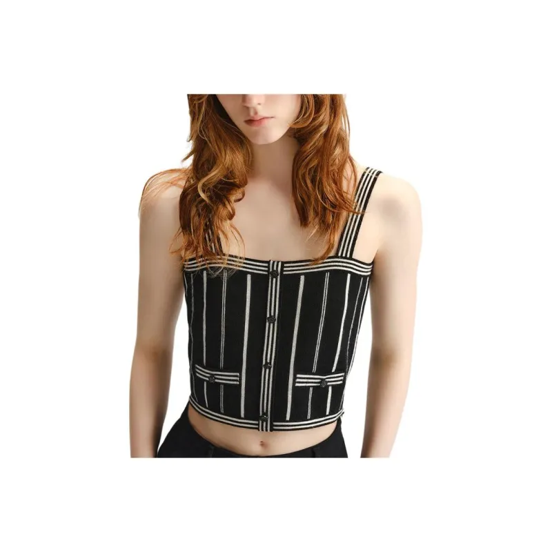 KARL LAGERFELD FW23 Camisole Women's Black-0