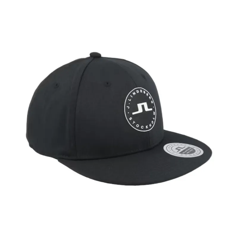 J.Lindeberg Polyester, Elastane Baseball Caps Unisex Black-1