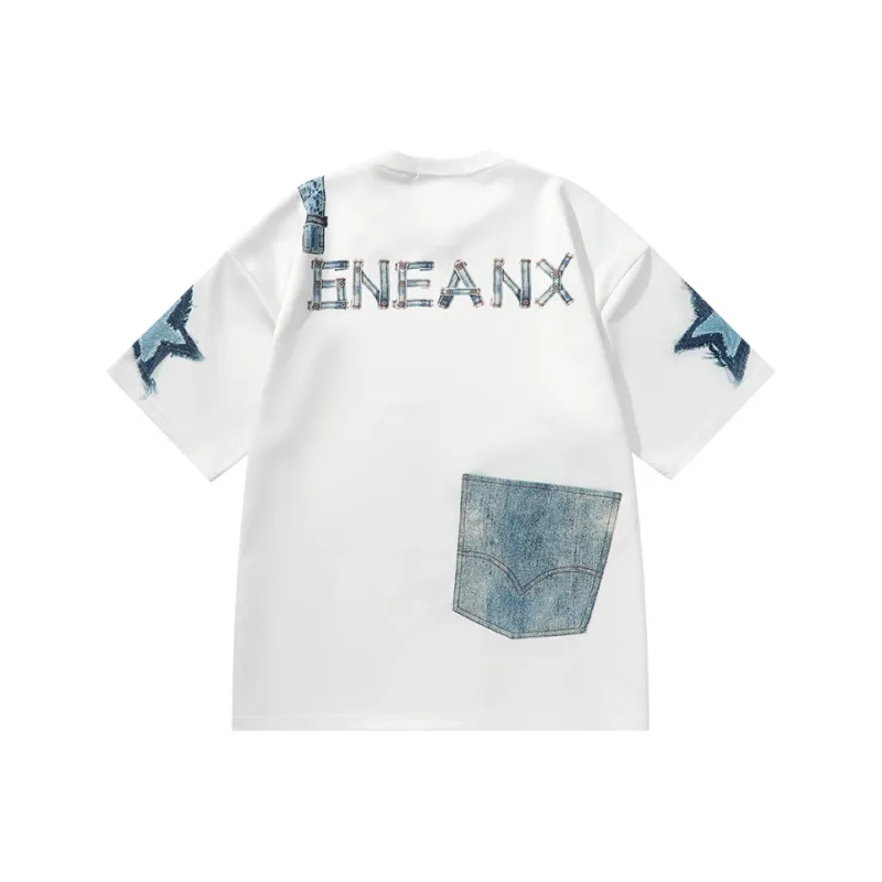 GENANX T Shirts Unisex Ecru-1