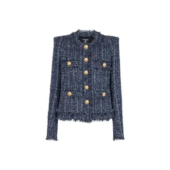 BALMAIN Jackets Women's Blue