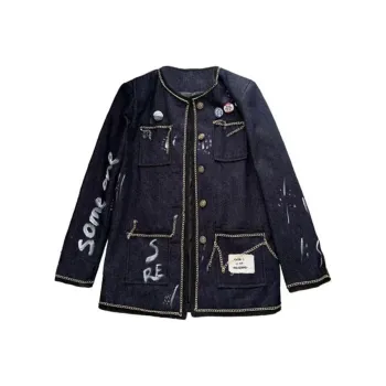 JOSR Jackets Coats Women's Navy Blue