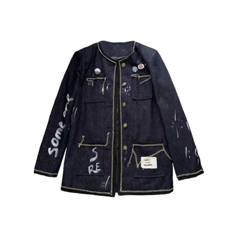 JOSR Jackets Coats Women's Navy Blue-0