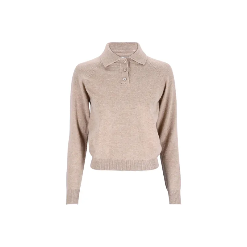Maison Margiela Polo Shirt Women's Walnut Wood-0