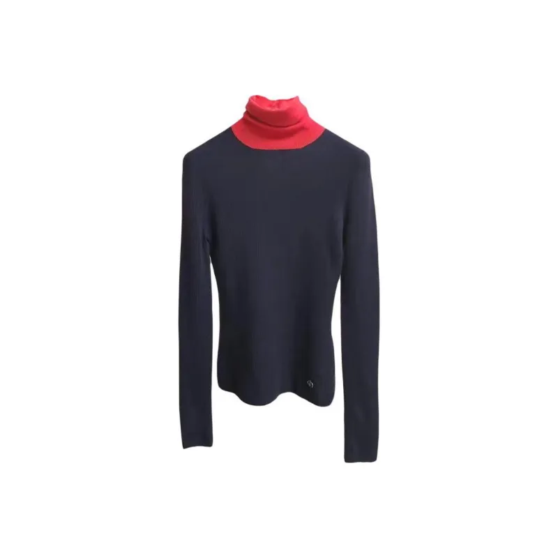 DIOR Cashmere Sweater Women's Dark Blue-0
