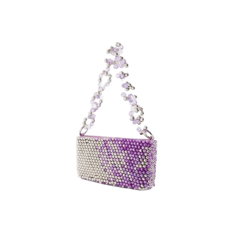 Germanier Fashion Handbag, Shoulder Bag Regular Women's Purple-1
