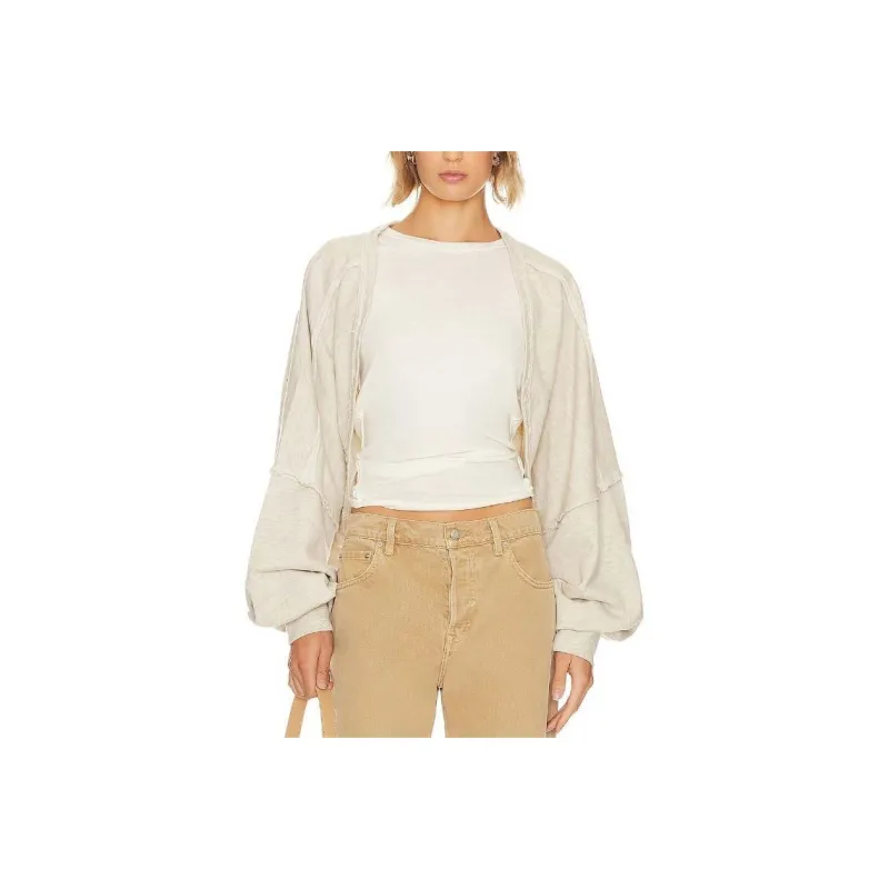 FREE PEOPLE Jackets Coats Women's Light Gray-0