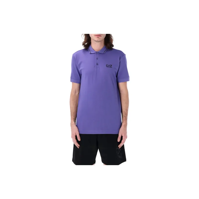 EMPORIO ARMANI SS25 Polo Shirt Men's Purple-0