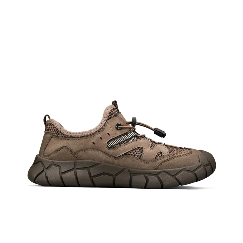 AMICNIEGD Slip Resistant, Abrasion Resistant, Lightweight Low Top Casual Shoes Men's-1