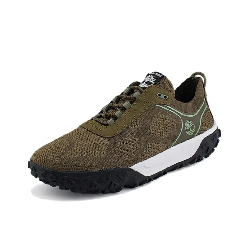 Timberland Motion 6 Cushioning, Slip Resistant, Lightweight Low Top Hiking Shoes Men's Green-1