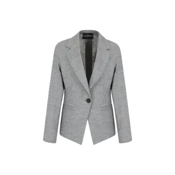 EMPORIO ARMANI Jackets Coats Women's Light Gray
