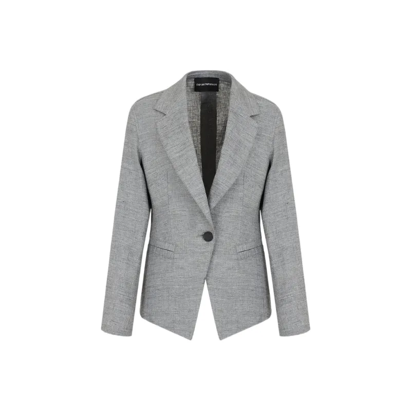 EMPORIO ARMANI Jackets Coats Women's Light Gray-0
