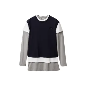 MIU MIU T Shirt Women's Blue White