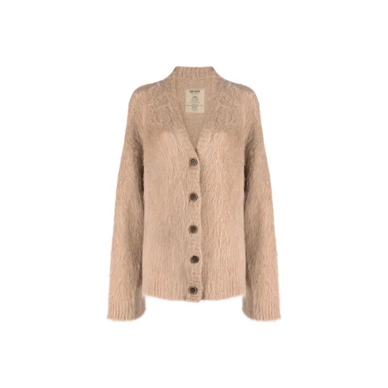 UMA WANG V-Neck Knitted Cardigan-0