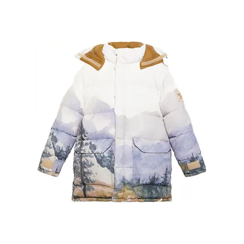 GUCCI X The North Face Padded Jacket Trail Print
