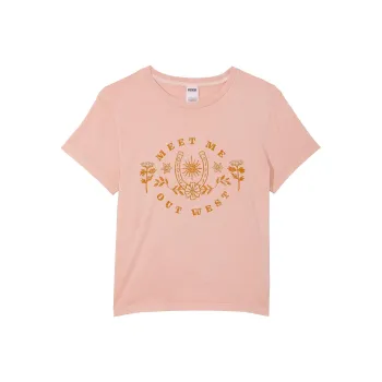 Victoria's Secret T-Shirt Women's Want Pink