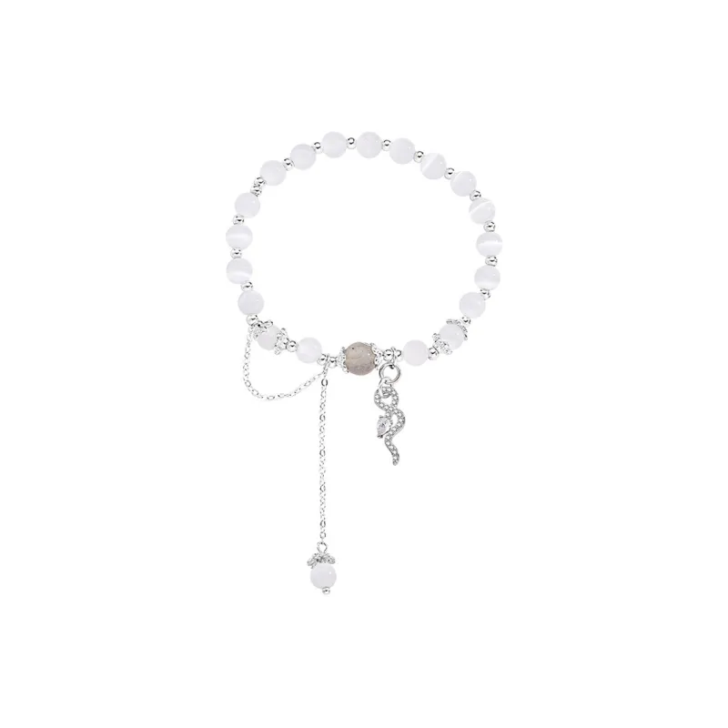 D.K.X Glass Cat Eye Bracelets Women's-0