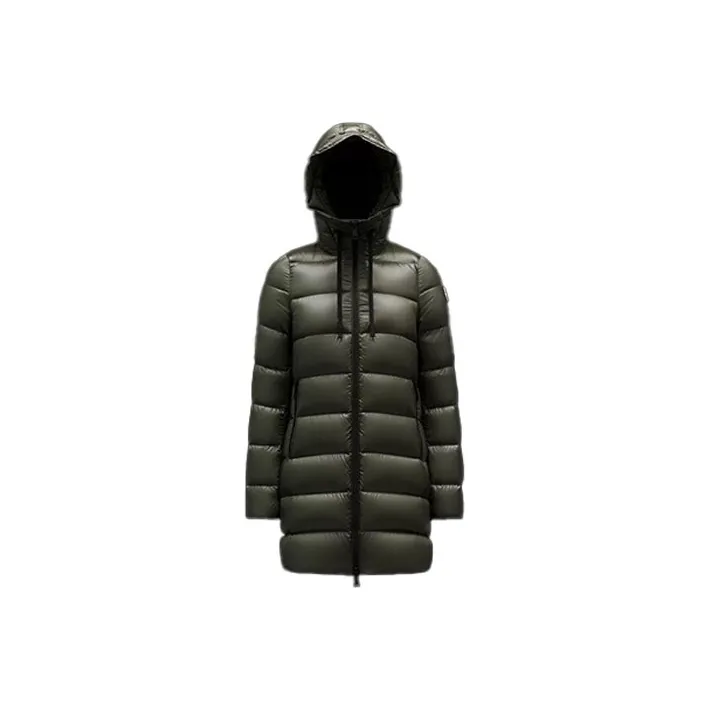 Moncler Suyen Series Down Jackets Women's Green-0