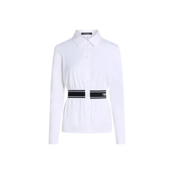 KARL LAGERFELD / Karl Lagerfeld Jeans Logo Jersey Shirt