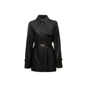 FENDI Jackets Women's Black