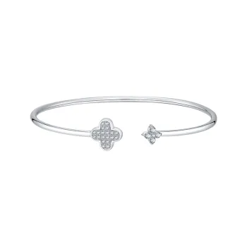 Heart To Heart S925 Silver Bangles Women's