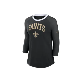 Nike New Orleans Saints Women's Nike Nfl 3/4-Sleeve T-Shirt