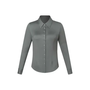 DEGRE ZERO Shirt Women's Green Plum