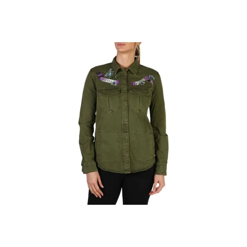 GUESS Jackets Women's Green-0
