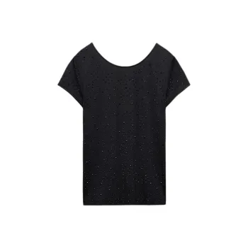 ZARA Regular T Shirt Women's Black