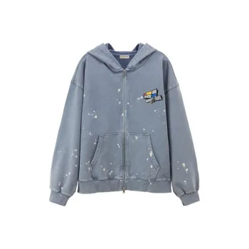 NO ONE ELSE Jackets & Coats Unisex Gray Blue