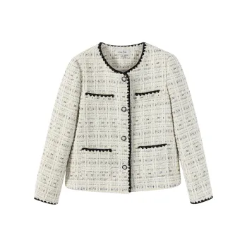 XIANGYING Jackets & Coats Women's Beige