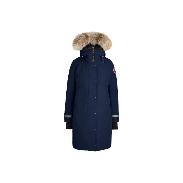 Canada Goose Down Jacket Women's Marine Blue-0