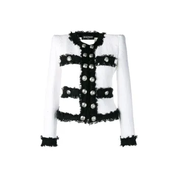 BALMAIN Jackets Women's White