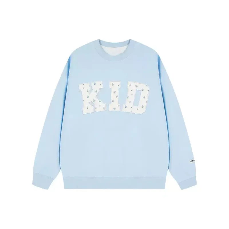 PAZZO Trendy Brand Floral Embroidered Crew Neck Sweatshirt Women's-4