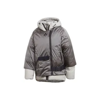 Adidas Down Jackets Women's Metallic Gray