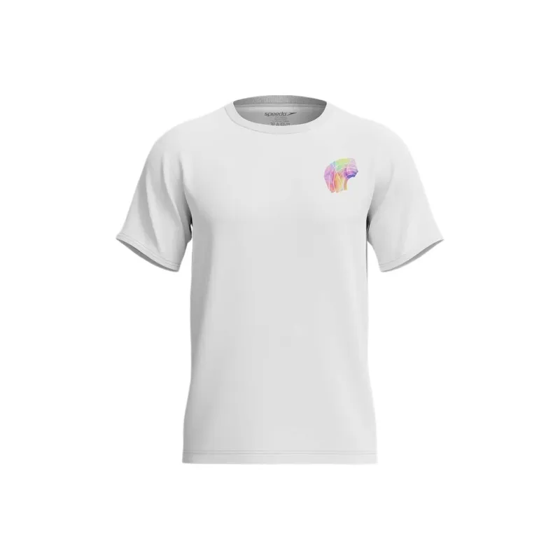 Speedo T Shirts Men White-0