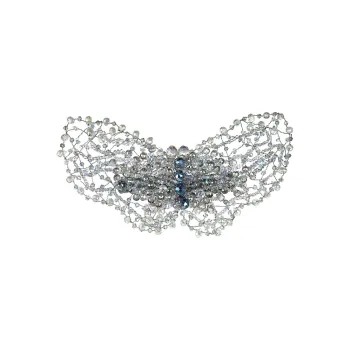 Cercoo Artificial Crystal, Copper Wire Hair Clips Women's