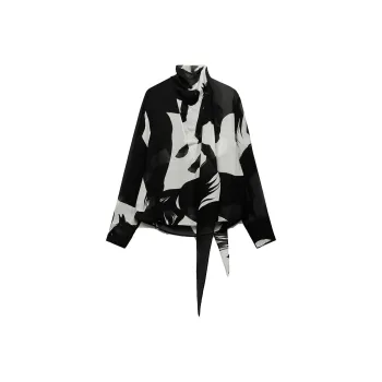 ZARA Shirts Women's Black/Nude