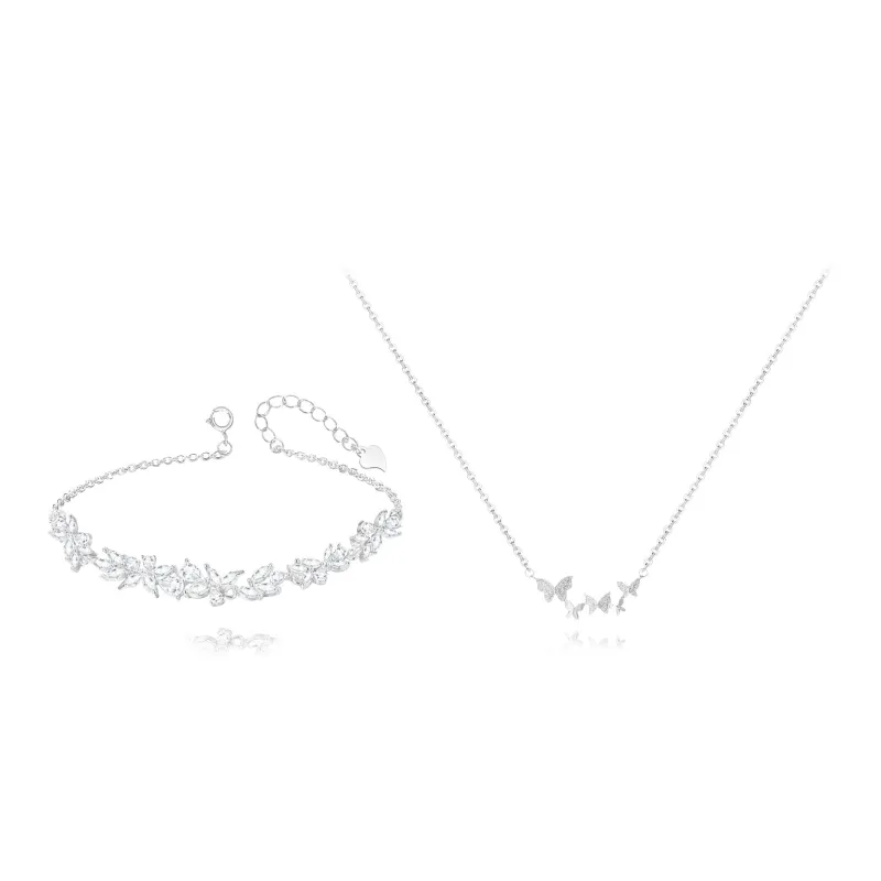 FANFRI Zircon Bracelets Women's Couple Bestie, Sweet Jewelry Love Box-9