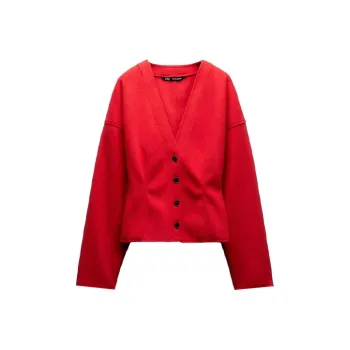 ZARA Jackets Women's Red