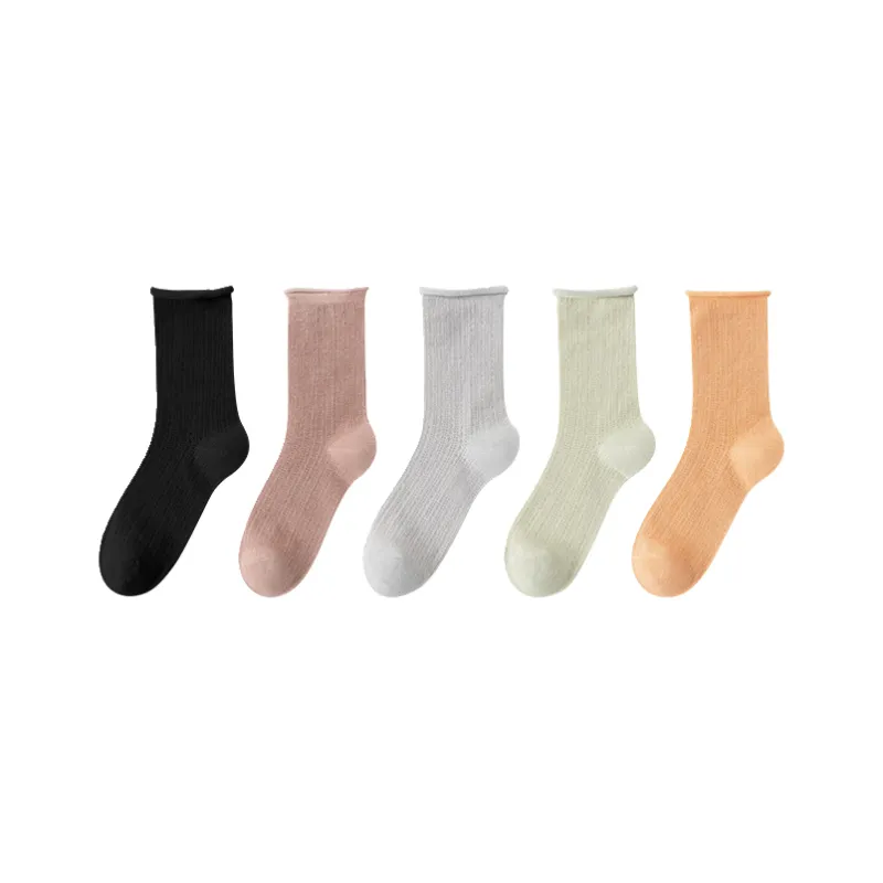 Cotton Gene Mid Calf Socks Women's 5 Pack-8